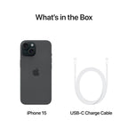 Open Box Apple iPhone 15 128GB (Black) - EX DISPLAY