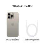 Open Box Apple iPhone 15 Pro Max 256GB (Natural Titanium) EX DISPLAY