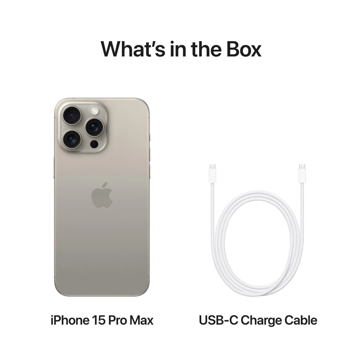 Open Box Apple iPhone 15 Pro Max 256GB (Natural Titanium) EX DISPLAY