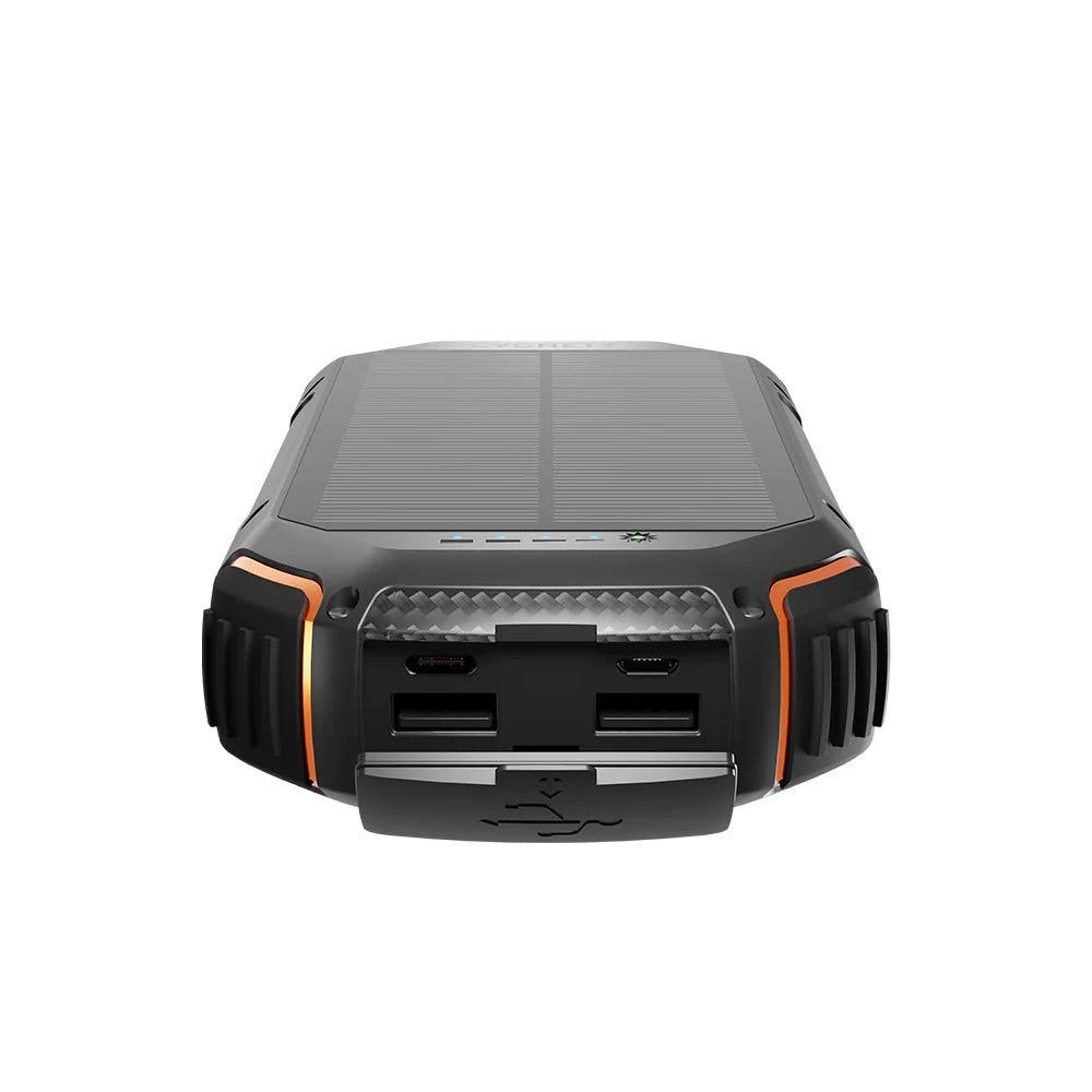 Damaged Box Cygnett ChargeUp Outback 20K mAh Outdoor Solar Power Bank (Black)