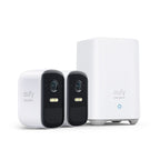 Open Box eufy Cam 2C Pro 2K 2-Camera Home Security System Set