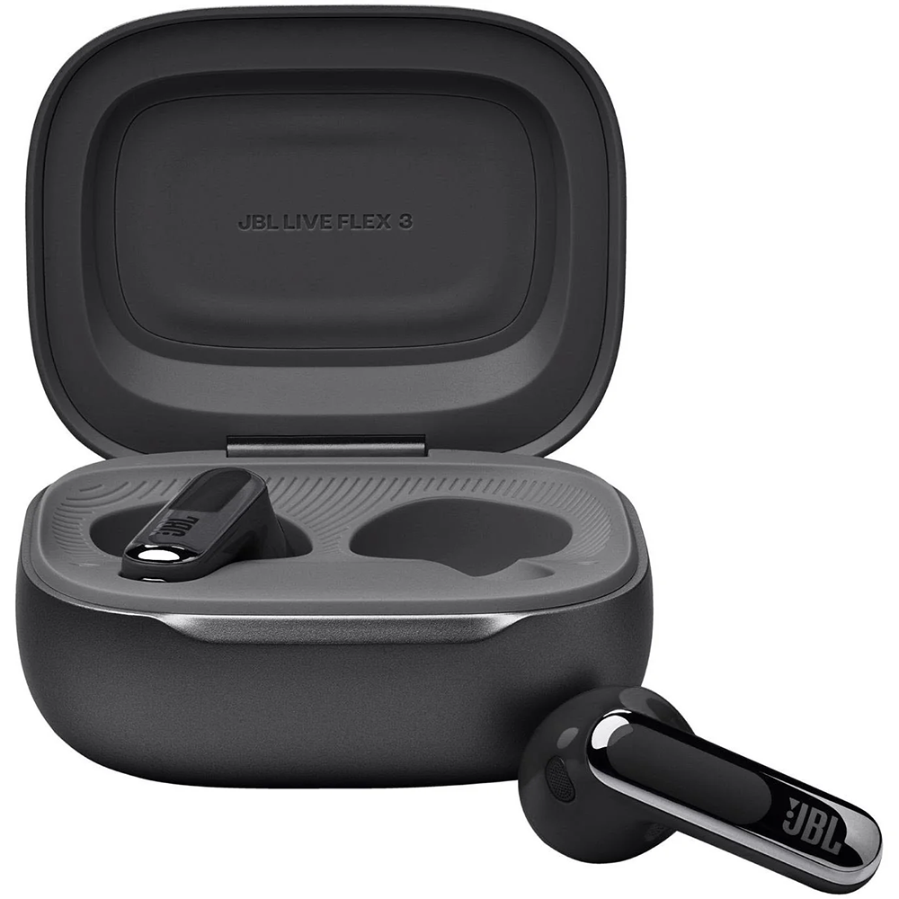Open Box JBL Live Flex 3 TWS Wireless Noise Cancelling Earbuds - Black