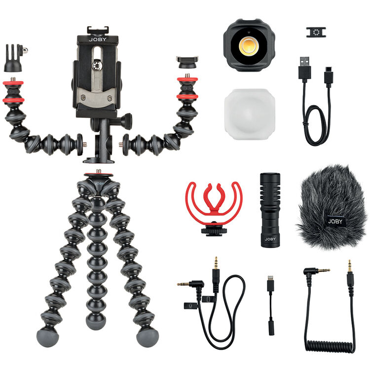 Open Box Joby GorillaPod Arm Mobile Vlogging Kit - 2 x Arms Wavo Mobile, Beamo Mini