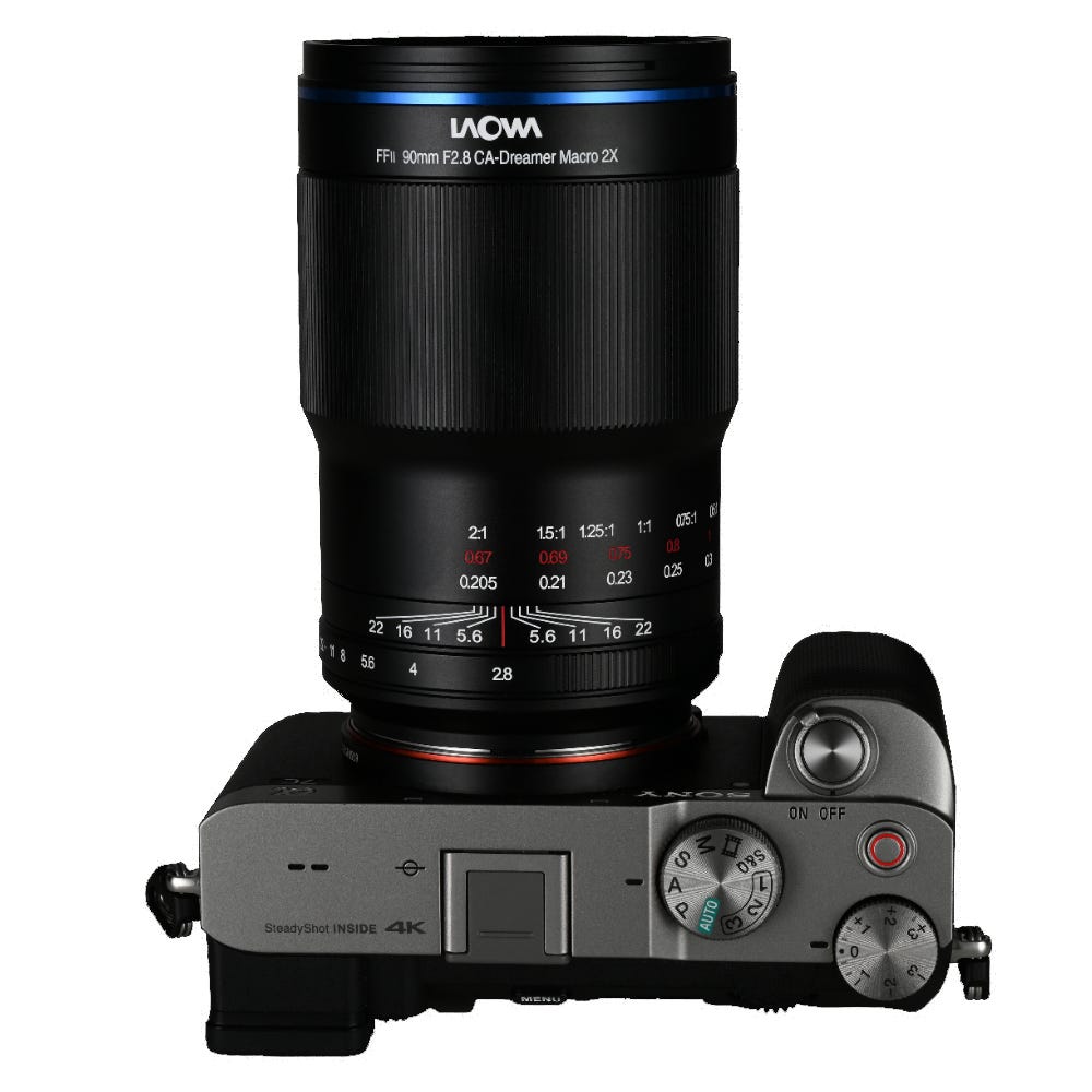 Open Box Laowa 90mm f/2.8 2x Ultra Macro APO Lens - Sony FE Mount