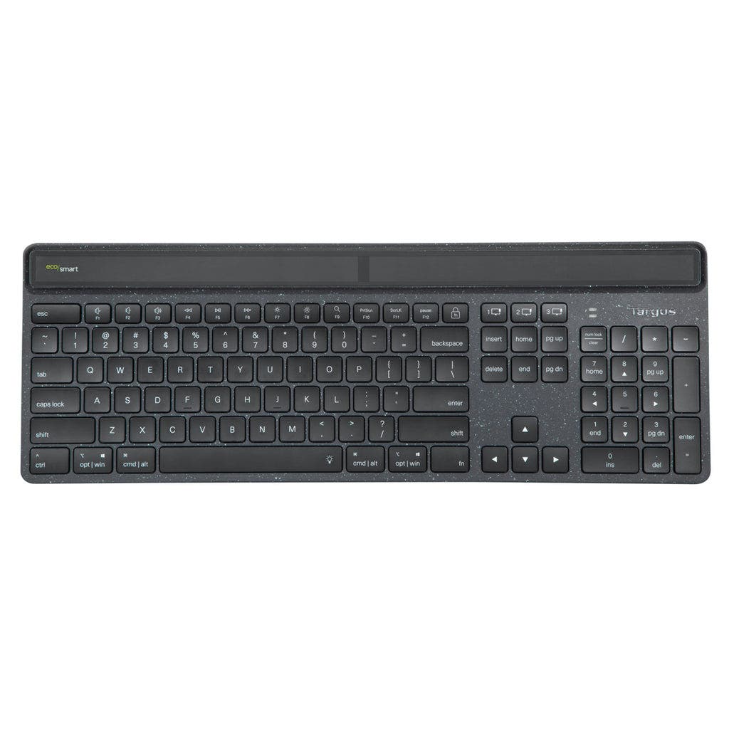 Open Box Targus Sustainable Energy Harvesting EcoSmart Keyboard