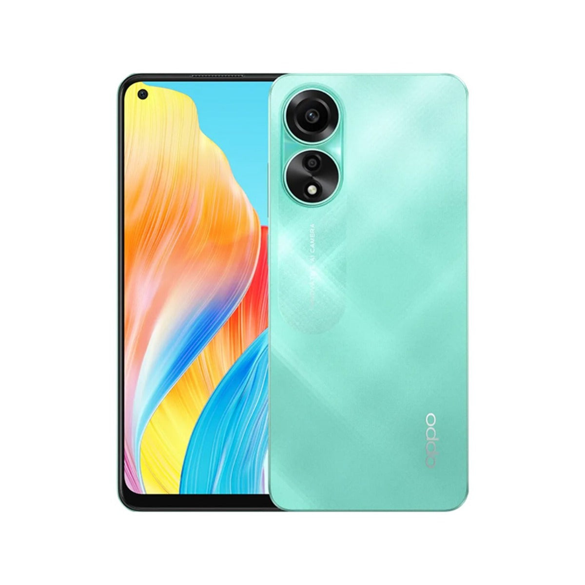 Oppo A78 4G 128GB Smartphone - Aqua Green