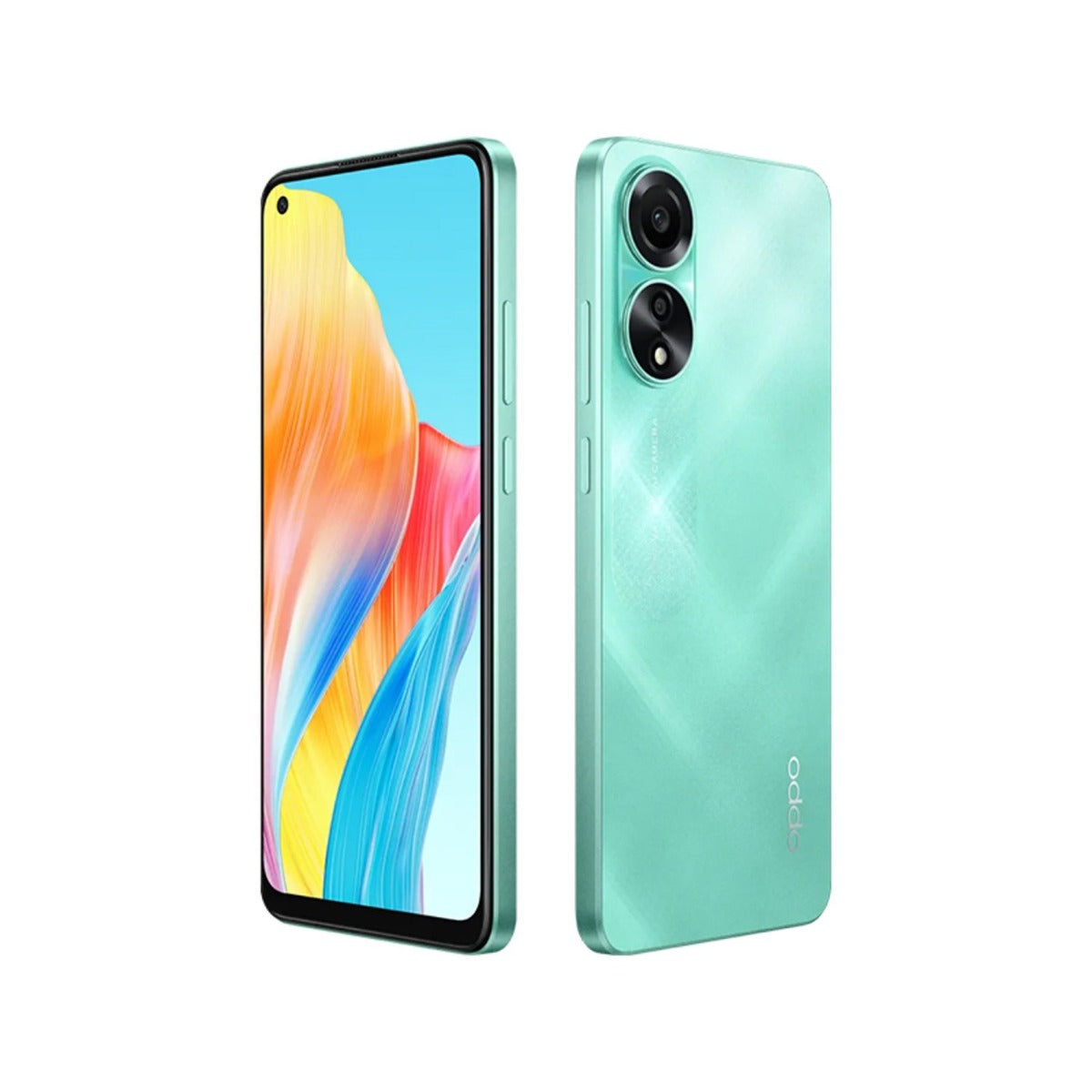 Oppo A78 4G 128GB Smartphone - Aqua Green