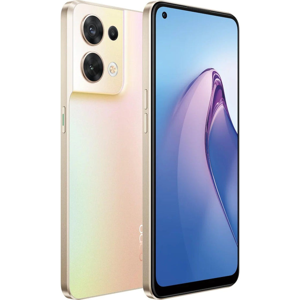 Oppo Reno 8 256GB 5G Smartphone - Shimmer Gold