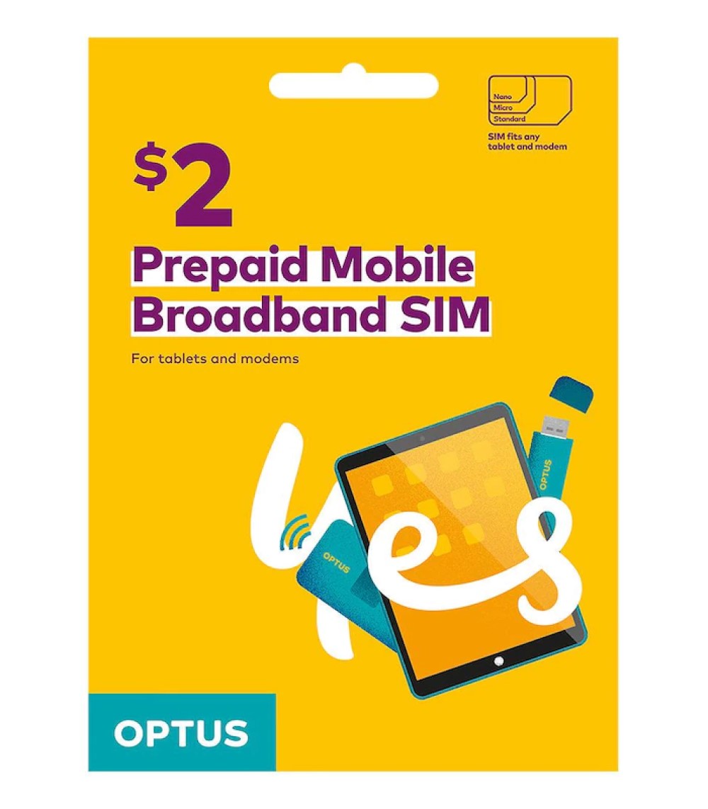 Optus Mobile Broadband 2 5PK SIM