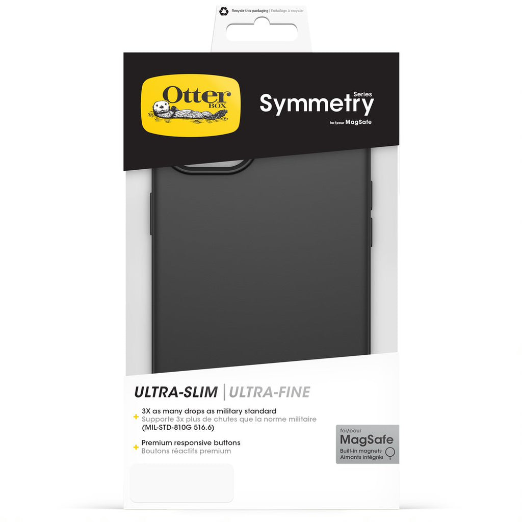 Otterbox Symmetry Magsafe Case for iPhone 15 Plus (Black)