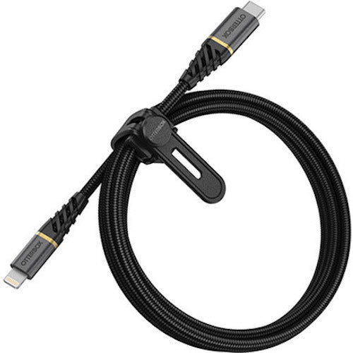 OtterBox 2m USB-C To Lightning Fast Charge Cable (Black Shimmer)