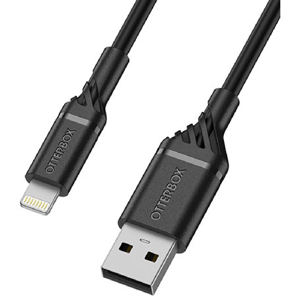 OtterBox USB-A To Lightning 1 Meter MFi Cable Black -78-52525