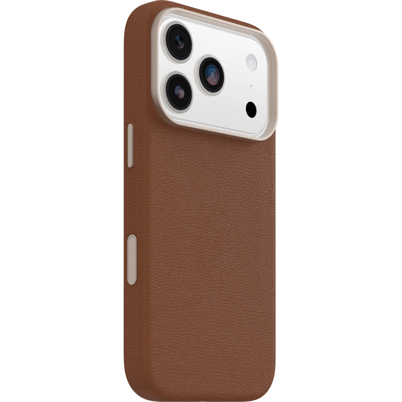 OtterBox Symmetry Cactus Leather MagSafe Case for iPhone 17 Pro (Brown)