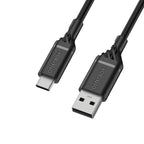 OtterBox 2m USB-A To USB-C USB 2.0 Cable (Black)