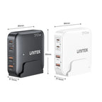 Unitek 70W Desktop GaN Charging Station with AC Power Cord (White)