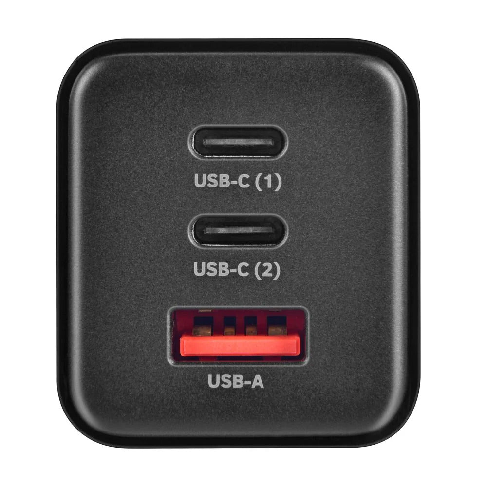 Bonelk Eco Series 65W PD Wall Charger 3 x USB-C (Black) 