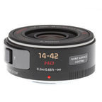 Panasonic 14-42mm f/3.5-5.6 PZ Power Zoom Black Lens