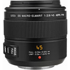Panasonic Leica 45mm f/2.8 DG Elmarit  Macro Lens 