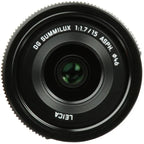 Panasonic Leica DG Summilux 15mm f/1.7 Black