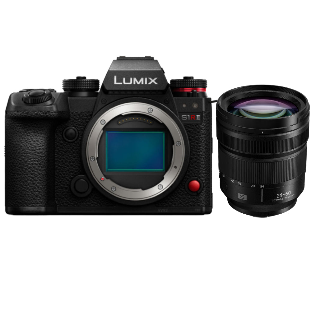 Panasonic LUMIX S1R II Kit with 24-60mm F2.8 Lens