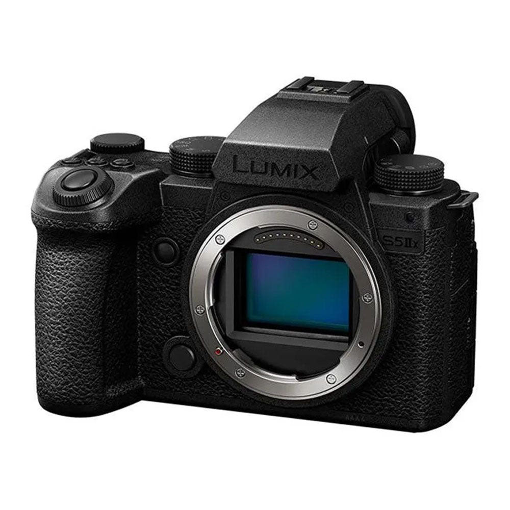 Panasonic LUMIX S5 IIX w/ Sigma 90mm f/2.8 Contemporary Lens (Silver)