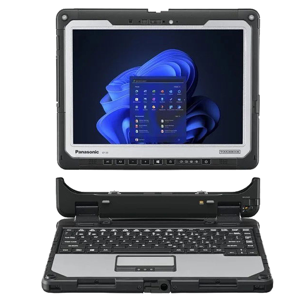 Panasonic Toughbook CF-33 Mk3 12 QHD Laptop with i5-1245U, 16GB, 512GB SSD (4G)