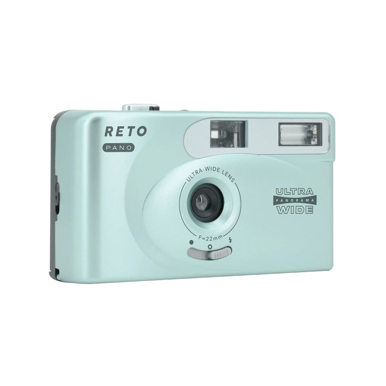 RETO PANO 35mm Film Camera Metallic Mint