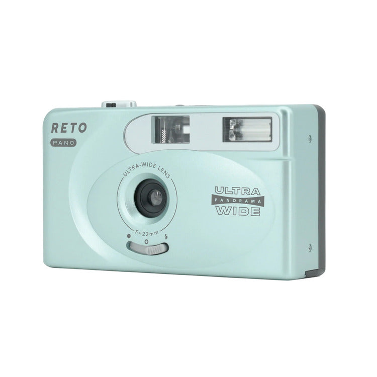 RETO PANO 35mm Film Camera Metallic Mint