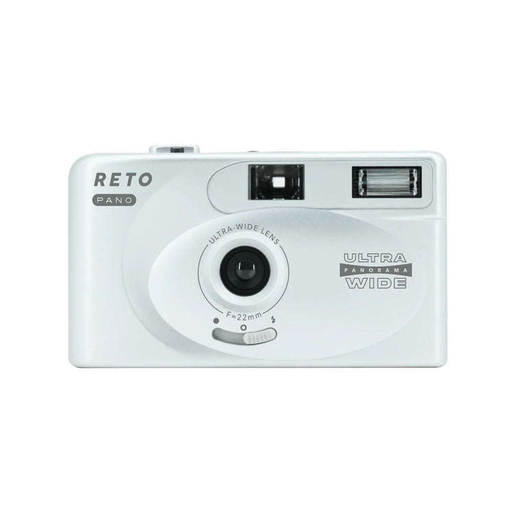 RETO PANO 35mm Film Camera Metallic Silver