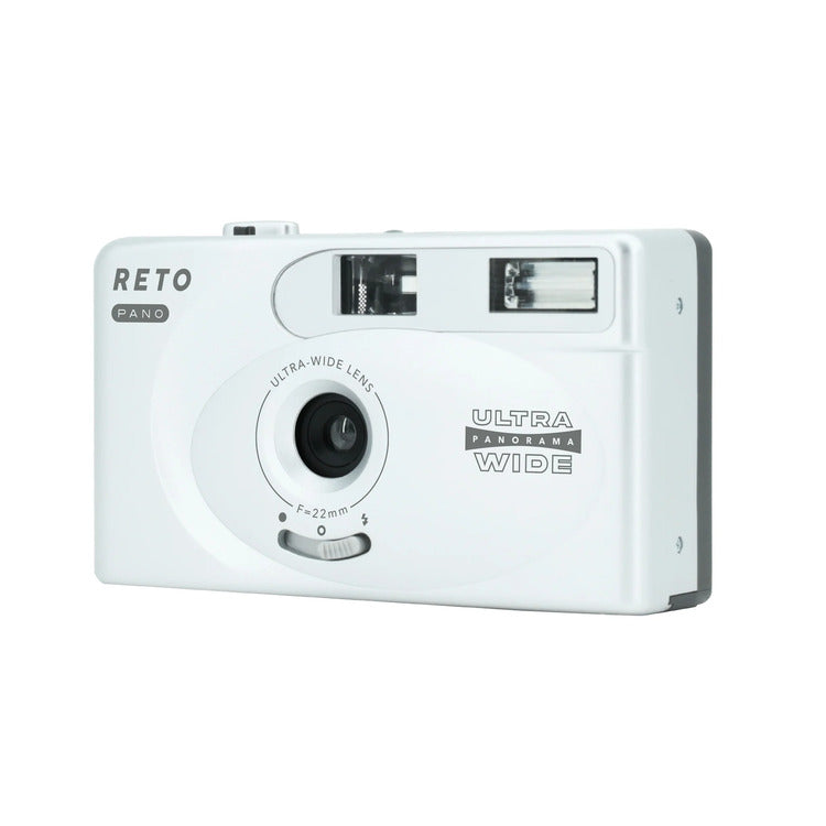 RETO PANO 35mm Film Camera Metallic Silver