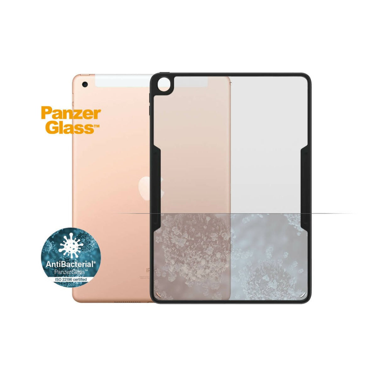 PanzerGlass ClearCase for Apple iPad 10.2'' 9/8/7th Gen Black - 0291
