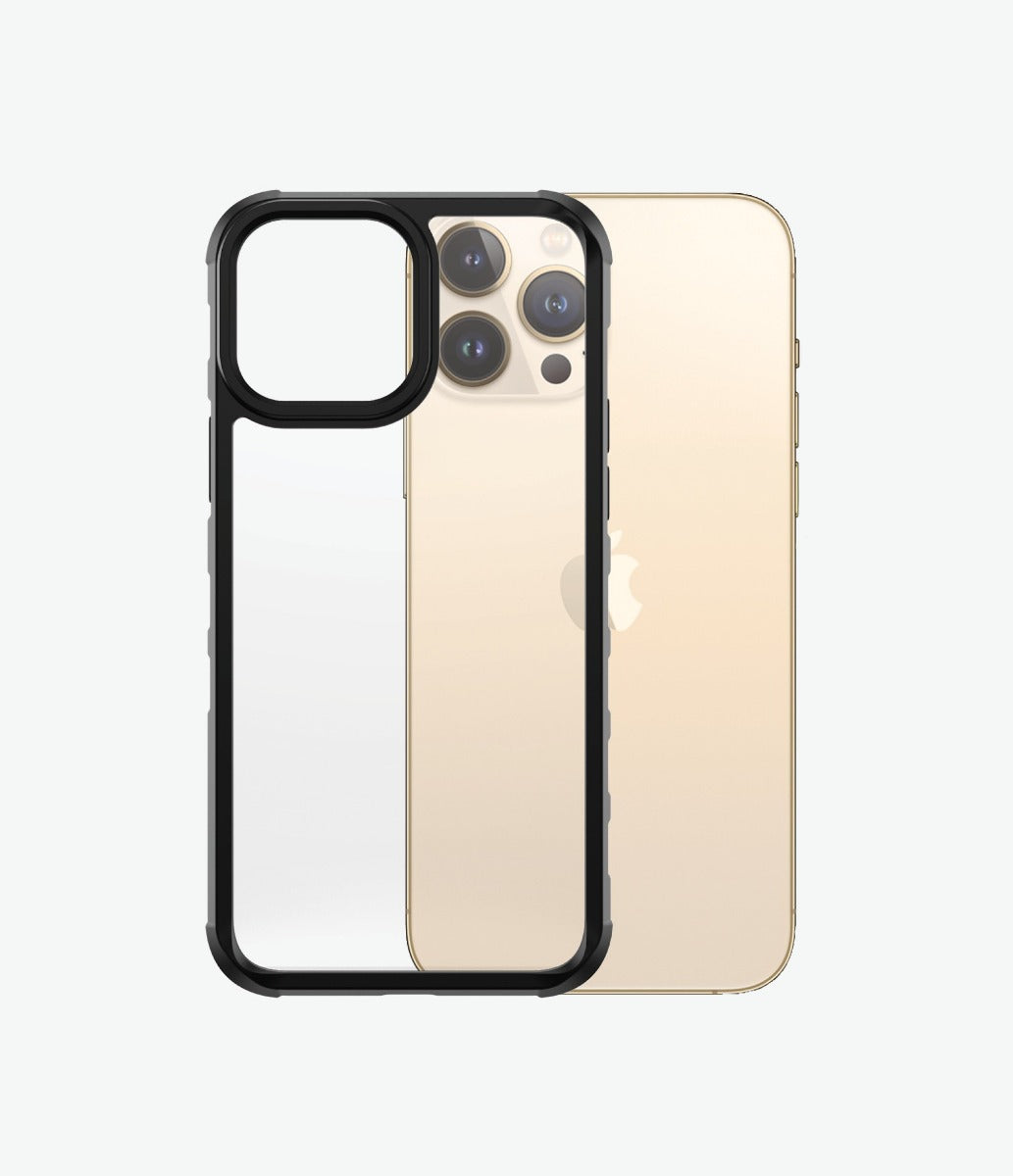 PanzerGlass ClearCase for iPhone 13 Max (Black Frame)