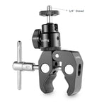 SmallRig Clamp Mount with 1/4 Screw Ball Head Mount 1124
