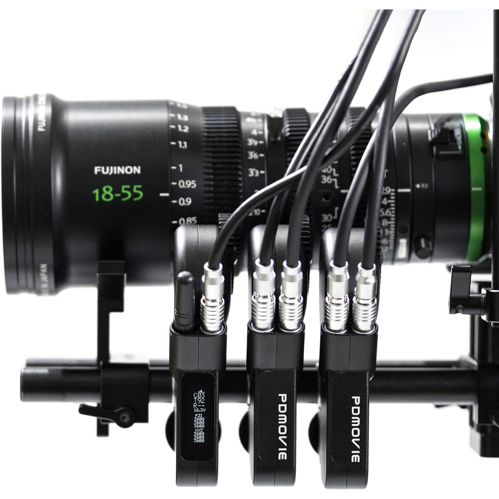PDMOVIE LIVE PRO Triple Channel Wired Follow Focus Lens Control System