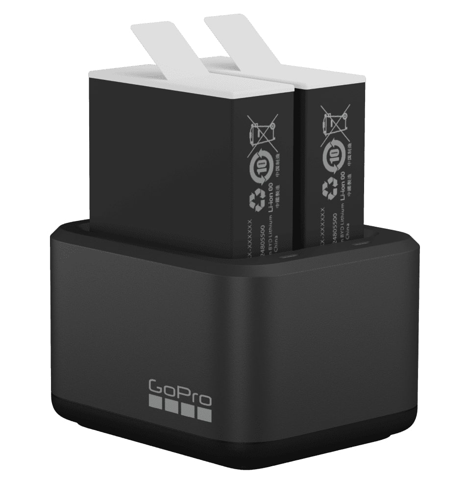 Gopro Dual Battery Charger and Enduro Battery - for Hero 9 Black and Hero 10 Black