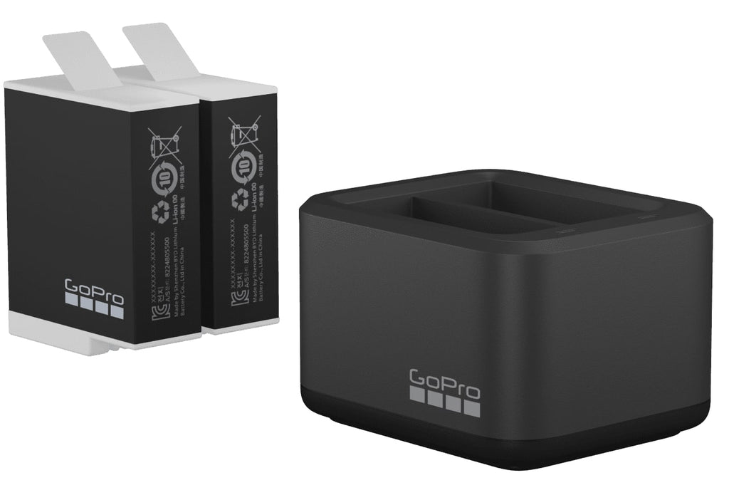 Gopro Dual Battery Charger and Enduro Battery - for Hero 9 Black and Hero 10 Black