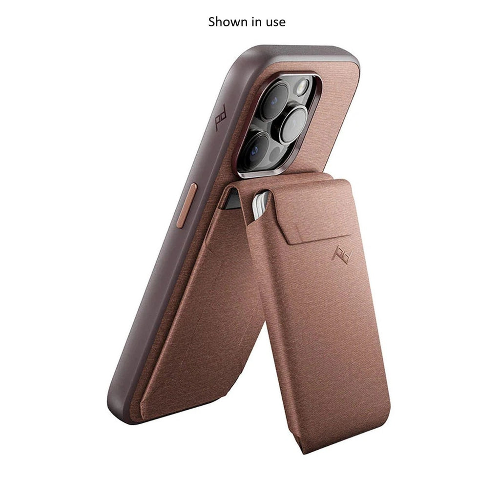 Peak Design Magnetic Mobile Stand Wallet (Redwood) 