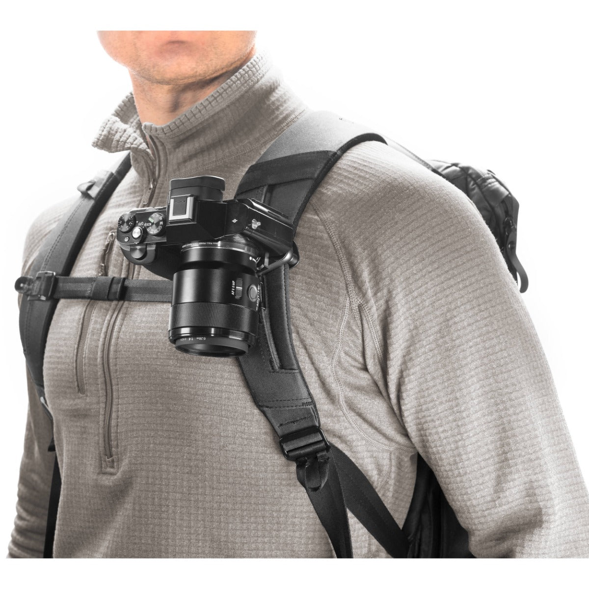 Peak Design Capture Camera Clip (v3) - Black - with Standard Plate
