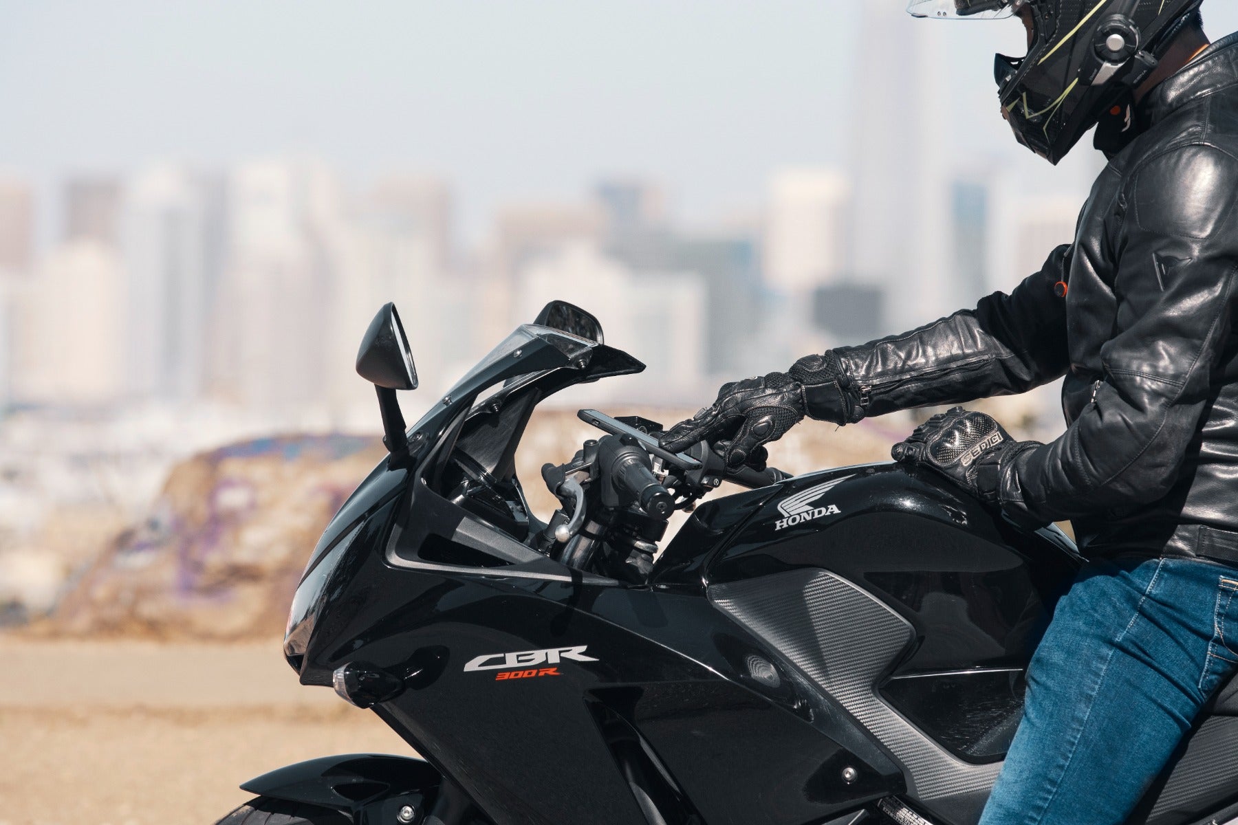 Peak Design Mobile - Motorcycle Mount - Stem Mount - Black