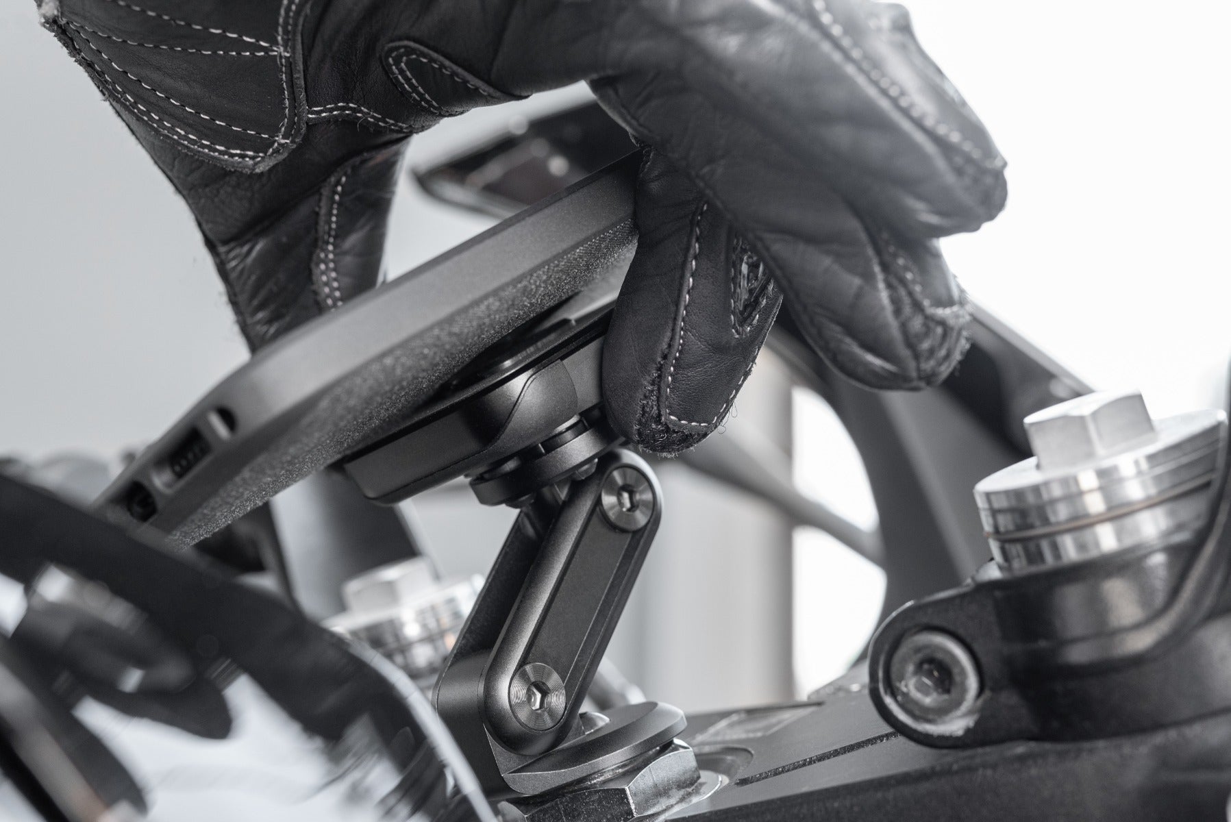 Peak Design Mobile - Motorcycle Mount - Stem Mount - Black