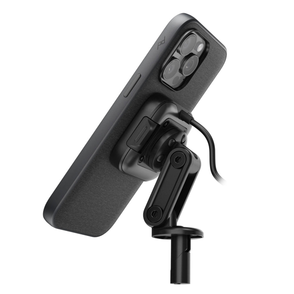 Peak Design Mobile Motorcycle Mount Stem Mount - Charging (Black)