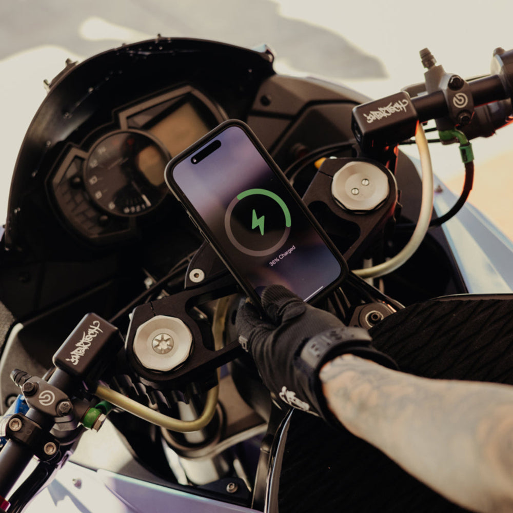 Peak Design Mobile Motorcycle Mount Stem Mount - Charging (Black)