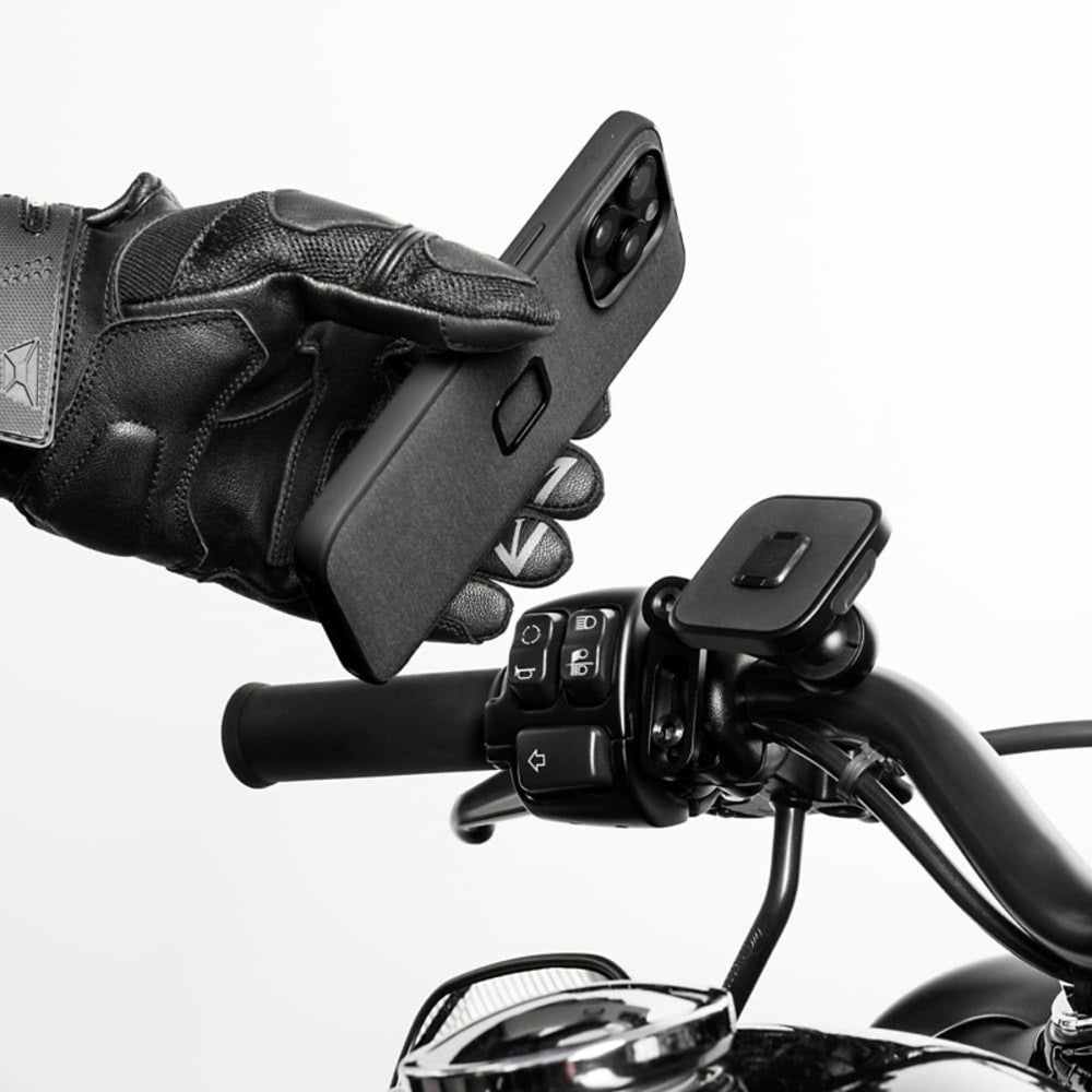 Peak Design Mobile Motorcycle Mount Brake/Clutch Mount - Charging (Black)