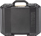 Pelican V300C Vault Case - Black with Padded Dividers