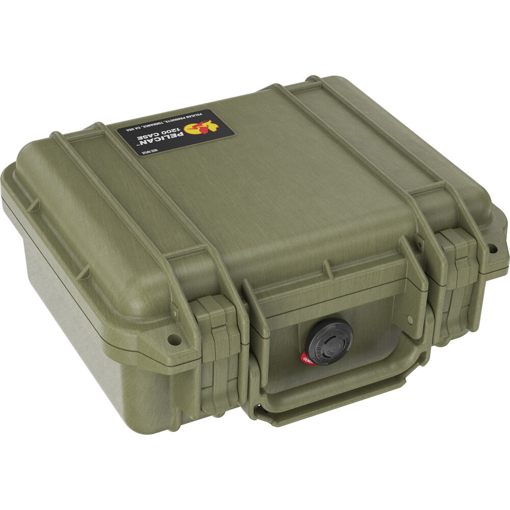 Pelican 1200 Case - OD Green without Foam