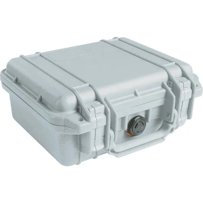 Pelican 1200 Case - Silver with Foam