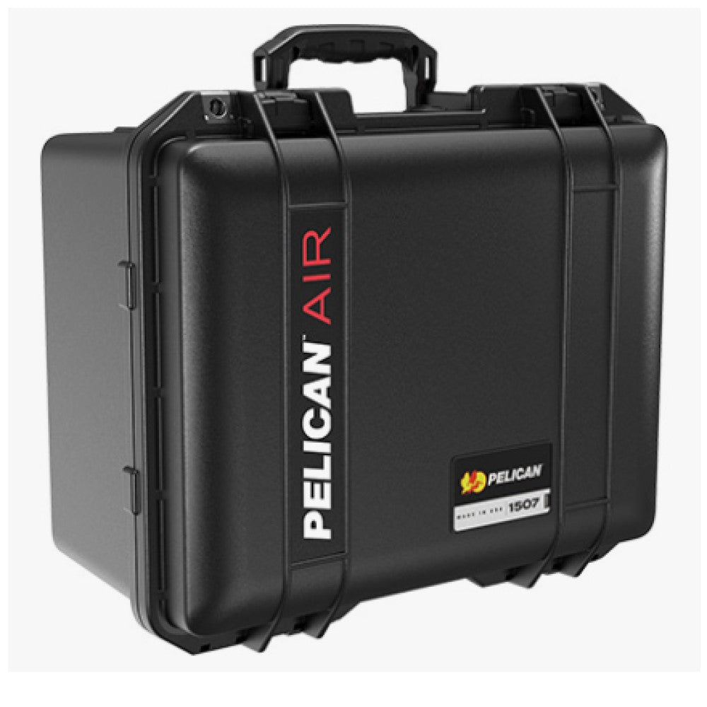 Pelican 1507 Air Case - Black with Padded Dividers