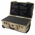 Pelican 1510 Case - Desert Tan with Foam