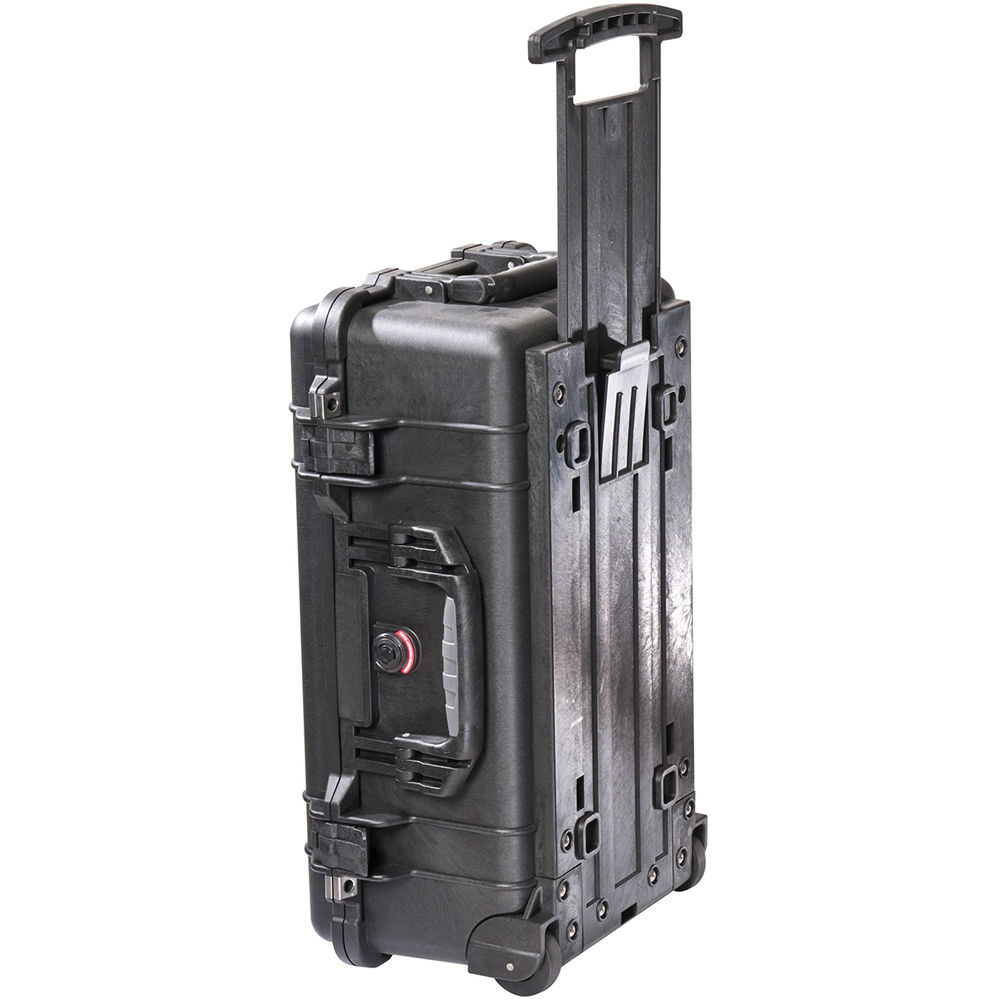Pelican 1510SC Case - Black with Padded Dividers