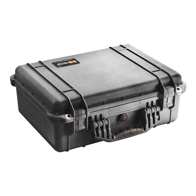 Pelican 1520 Case - Black with Padded Dividers